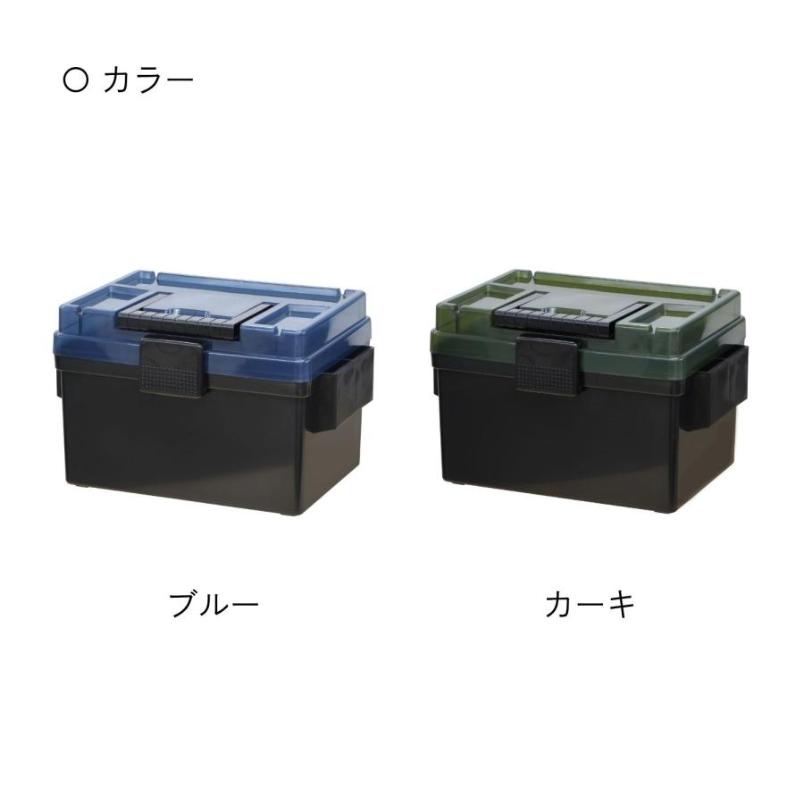 KOKUBO ツールボックス 工具箱 道具箱 プラスチック 工具ケース 工具入れ 工具 収納 ケース ツールケース 釣り道具箱 おしゃれ |  | 03