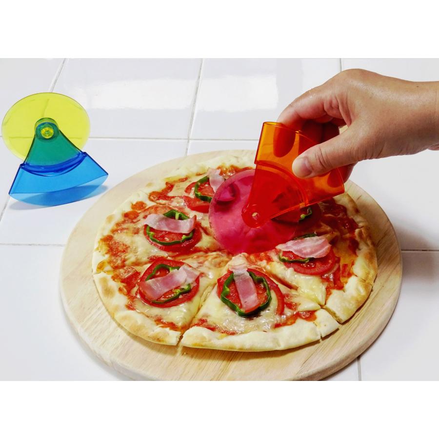 Pizza Roller+Tongs ピザカッター