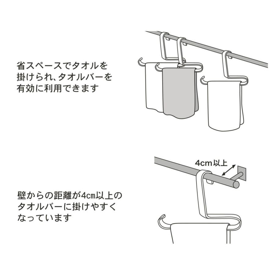 小久保工業所 KOKUBO Towel Bar Storage ボディタオルハンガー