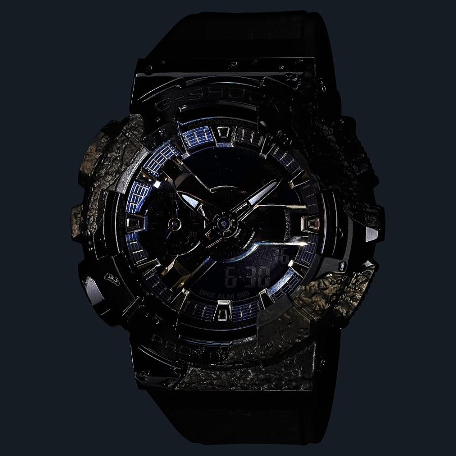 即納可能 ウォッチ メンズウォッチ CASIO G-SHOCK gショック ジーショック カシオーク 40周年限定モデル GM-114GEM-1A9JR GA-110シリーズ 国内正規品｜kokuga-shop｜07