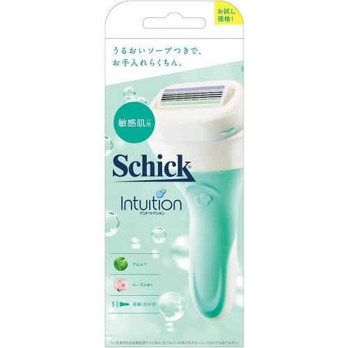 schick（シック） イントゥイション 敏感肌用 ホルダー 本体(刃付き