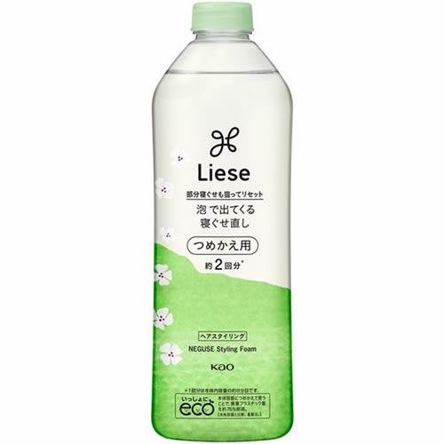 リーゼ　泡で出てくる寝ぐせ直し　つめかえ用　【340ml】(花王)｜kokumin