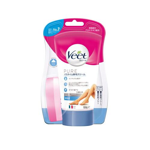 【7個セット】ヴィートピュアバスタイム除毛クリーム敏感肌用 150g(4906156037890-7) Veet（ヴィート） ヴィートピュアバスタイム除毛クリーム敏感肌用