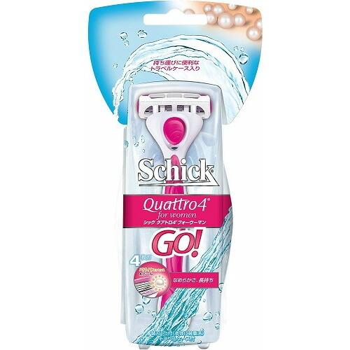 schick（シック） クアトロ4フォーウーマン ホルダーGO（替刃装着