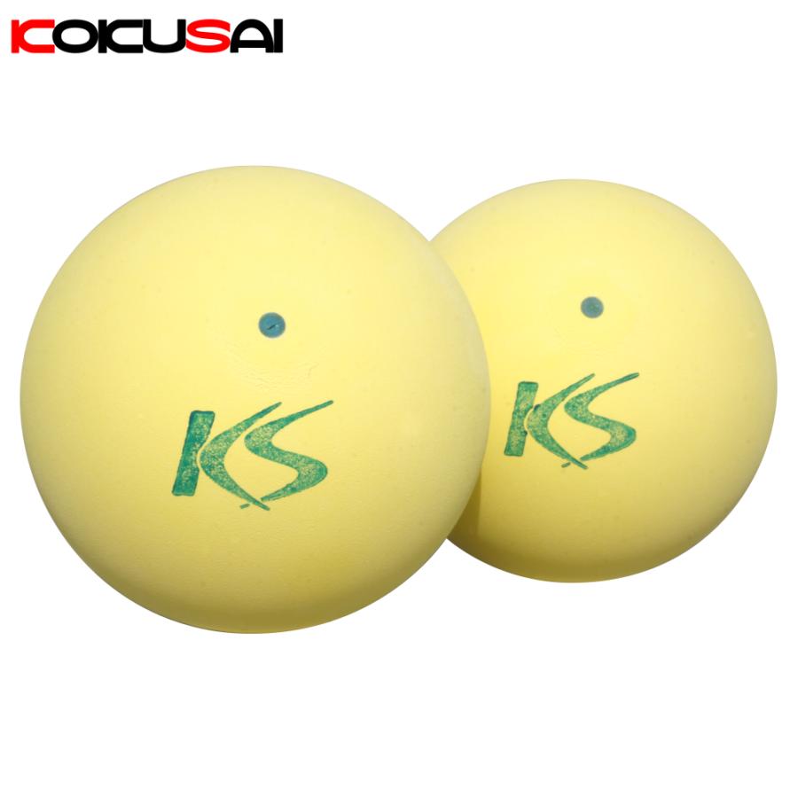 KOKUSAI KSソフトテニスボールV77 軟式テニスボール練習球 KS077 KOKUSAI KSソフトテニスボールV77 軟式テニスボール練習球 KS077