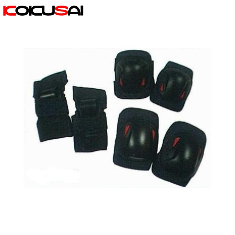 プロテクター3点セット 肘・膝・手首 学童用 1組 NLS2201 | KOKUSAI