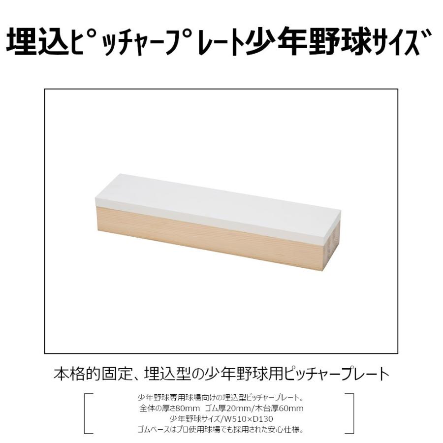 無料長期保証 野球ベース ピッチャープレート コクサイ Kokusai 木台付ピッチャープレート80 埋め込み 少年用 Rb848 1台 送料込 Thaoduoctoanthang Com