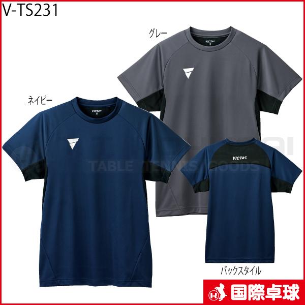 V Ts231 卓球 トレーニングウェア Tシャツ ヴィクタス Victas 男女兼用 Surajinformatics Com