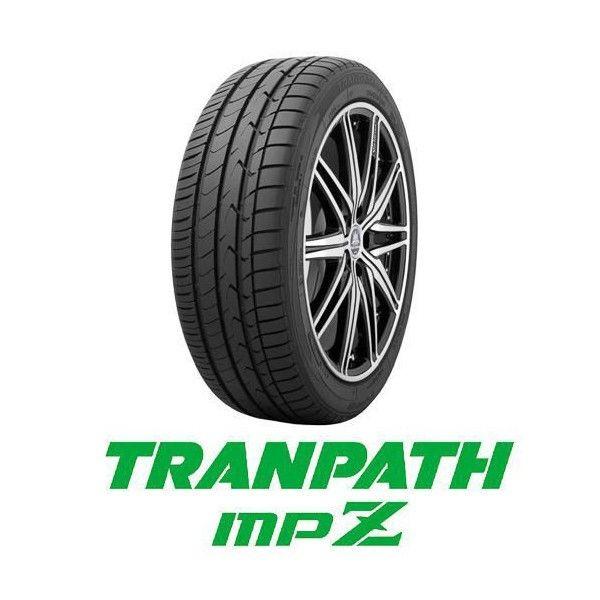 トランパスmpz 225/55r17 10系純正ホイール 4本
