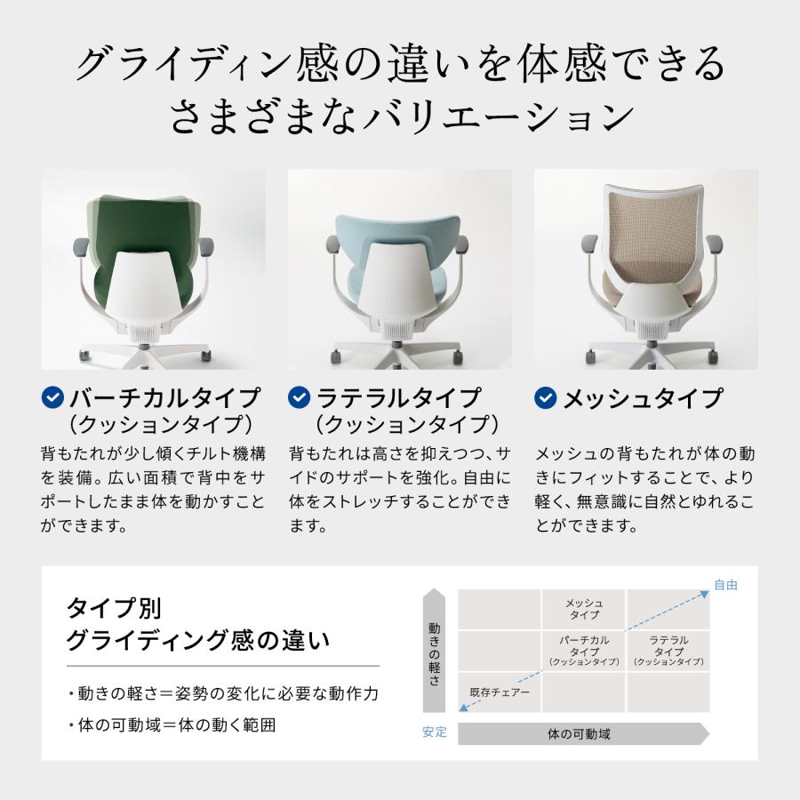 【ラクラク納品】コクヨ デスクチェア ing イング CR-GA3245E1 クッションタイプ ヘッドレスト付きタイプ アルミ肘 ホワイトシェル アルミポリッシュ脚_18