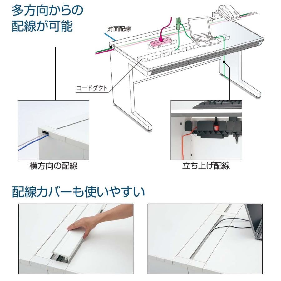 【ラクラク納品】コクヨ デスク iSデスクシステム SD-ISN76LS 平机 幅70×奥行60cm｜kokuyofn｜09