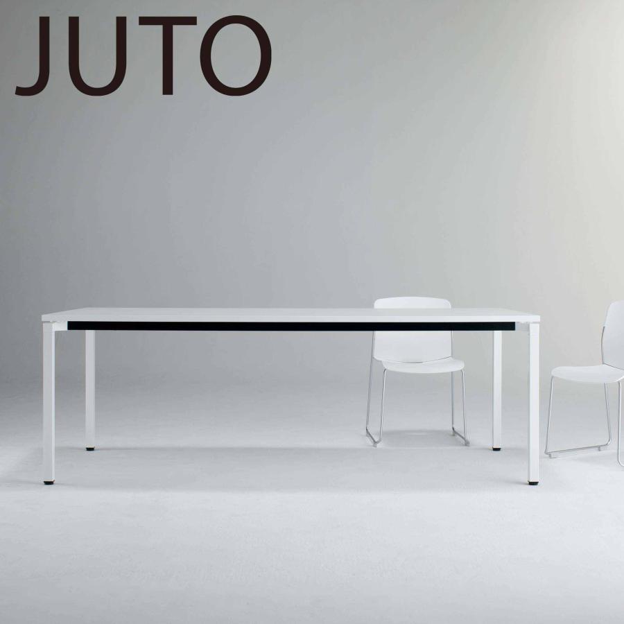 【ラクラク納品】コクヨ ミーティングテーブル JUTO ジュート MT-JTT189 Ｔ字脚 角形天板  塗装脚 アジャスター スクエアコーナー 幅180×奥行90cmの画像