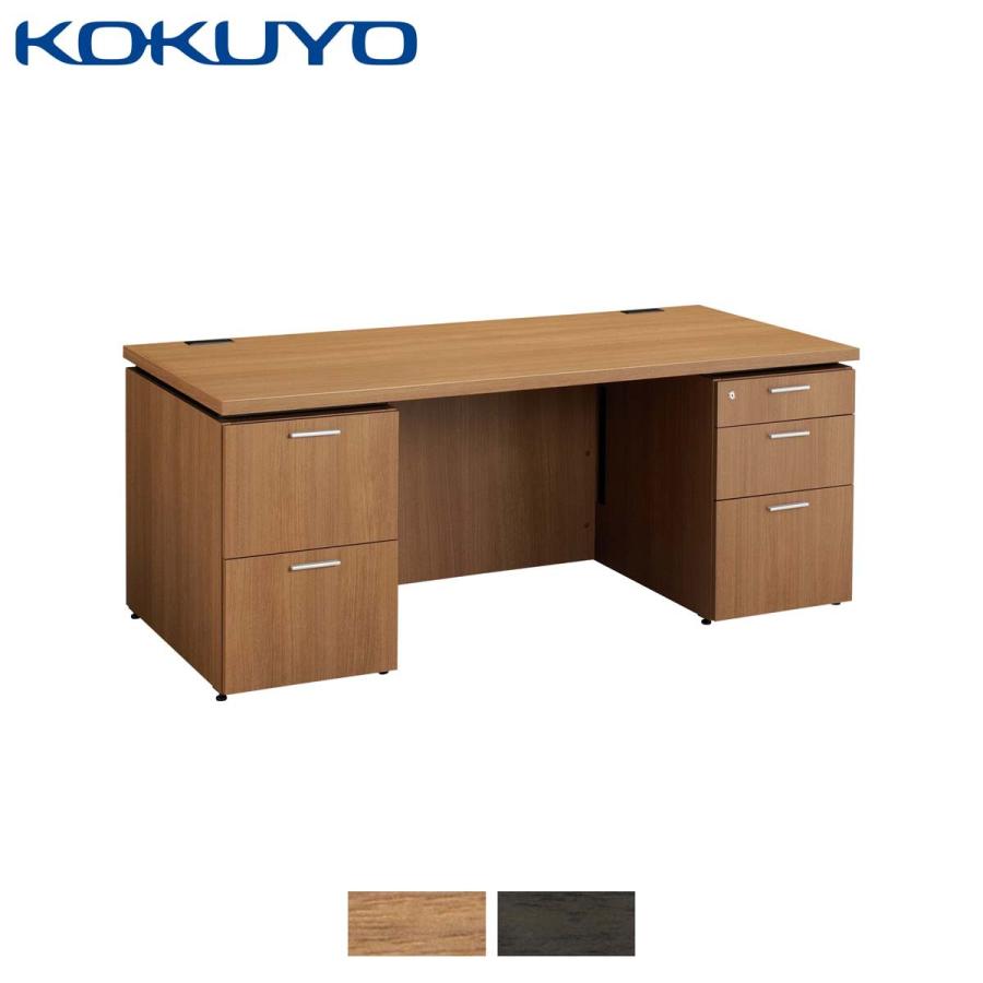 コクヨ 役員用家具 MG-S370 MG-S37D1885 両袖デスク 幅180×奥行86.5cm