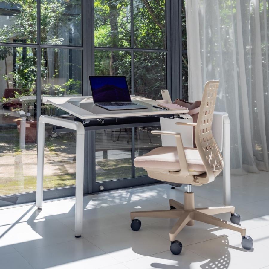 【ラクラク納品】 コクヨ デスクチェア 椅子 Monet モネット C03-W100 背メッシュ 肘なし 本体/脚ホワイト_17