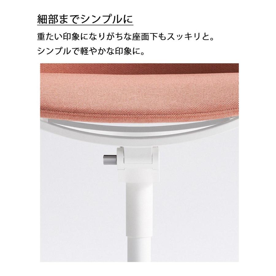 【ラクラク納品】コクヨ チェア FABREファブレ C01-B101PU-B プレーン プレミアムグレード張地 ブラックシェル ブラック脚 肘なし【受注生産品】_17