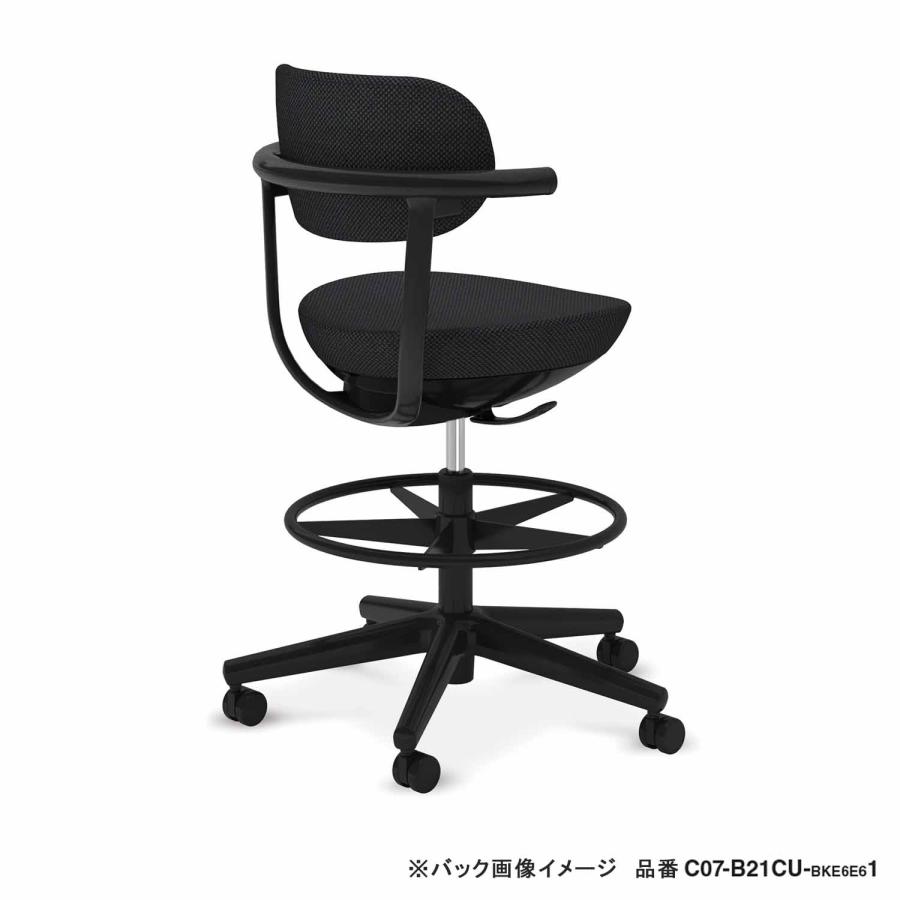 【ラクラク納品】コクヨ デスクチェア オフィスチェア pallo パロ C07-B21CU-1K 背クッションタイプ ハイタイプ 本体ベージュ ブラック脚｜kokuyofn｜12