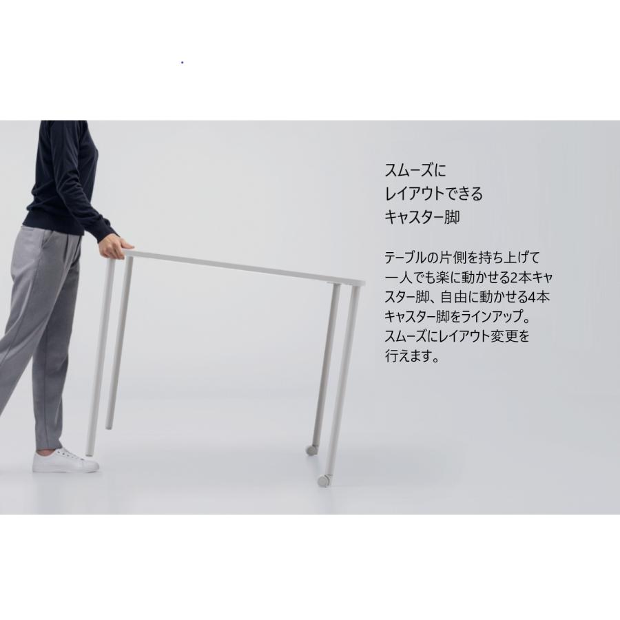 【ラクラク納品】コクヨ ミーティングテーブル Any Table エニー テーブル TAN-MK1809M1 角形 W180×D90×H72cm_10
