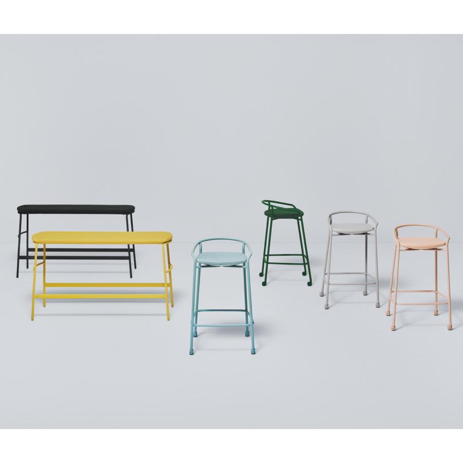 【ラクラク納品】コクヨ ミーティングチェア Any HighBench エニー ハイベンチ K01-Z182CZ 固定脚 背なし_7