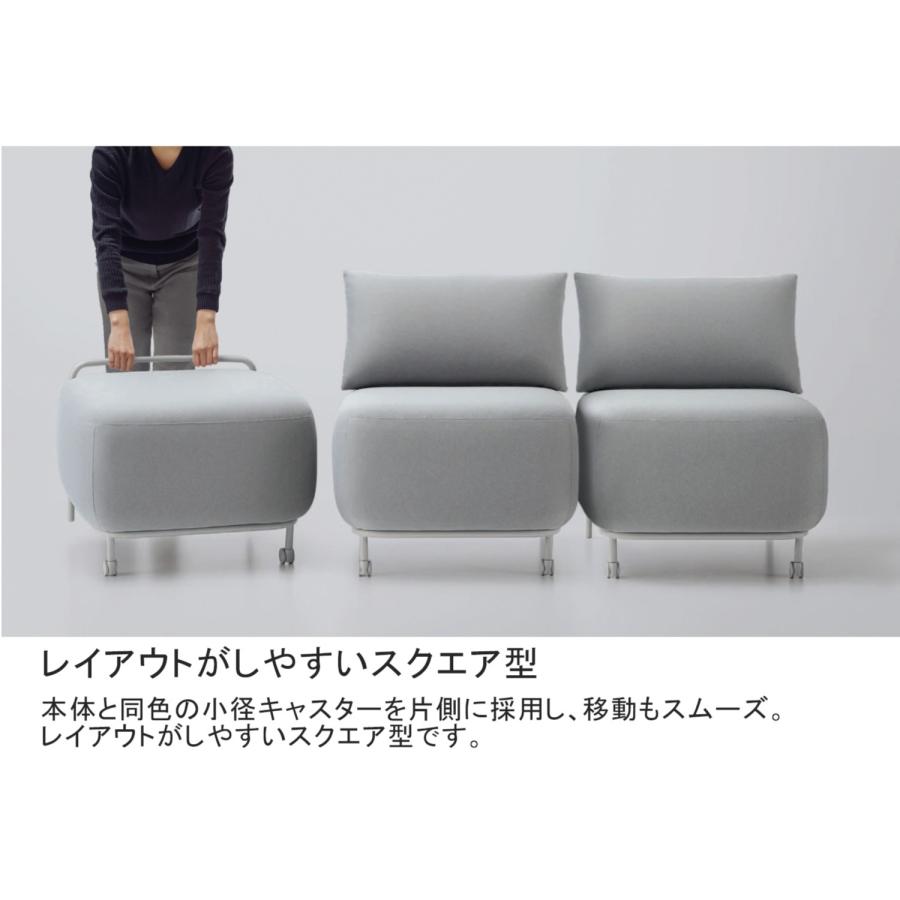 【ラクラク納品】コクヨ ユニットソファ Any Sofa エニー ソファー NAN-B1C 背なし_12