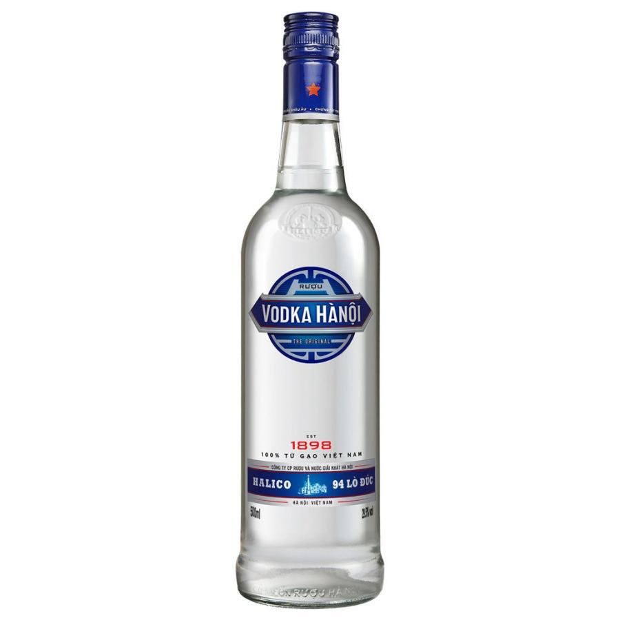 単品販売 飲みやすいベトナム酒 ハノイウォッカ 29.5% Vodka 500ml