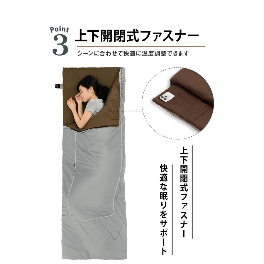 新発売】4WAY 寝袋 クッション シュラフ ケープ ブランケット 封筒型