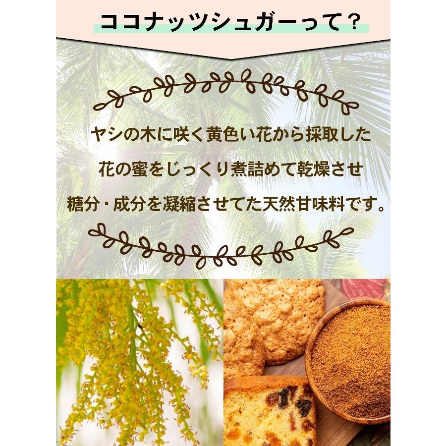 STAR SUPER FOODS ココナッツシュガー 500g オーガニック 有機 無添加 有機JAS 日本有機栽培認定食品 Organic coconuts sugar｜kom-kom｜03