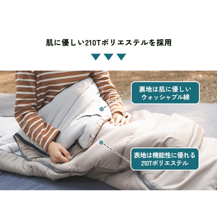 3WAY 寝袋 シュラフ 封筒型 軽量 極限温度-15℃ 防水 アウトドア 3WAY 寝袋 シュラフ 封筒型 軽量 極限温度-15℃ 防水 アウトドア