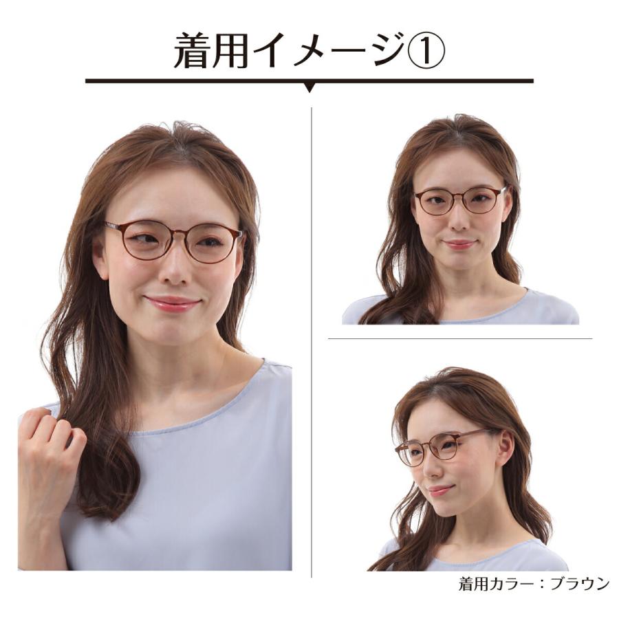 偏光サングラス 度なし ボストン ラウンド 形状記憶 軽量 フレーム 偏光レンズ 伊達 メガネ 眼鏡 UVカット 紫外線カット レディース メンズ 男性 女性 おしゃれ_6