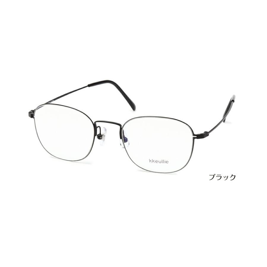 度付き メガネ 極細 細い 細身 ウエリントン メタル フレーム 近視