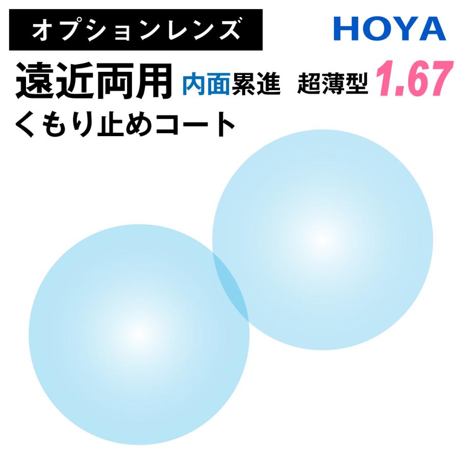 オプションレンズ】HOYA ホヤ 遠近両用 ジェネラックス 内面累進