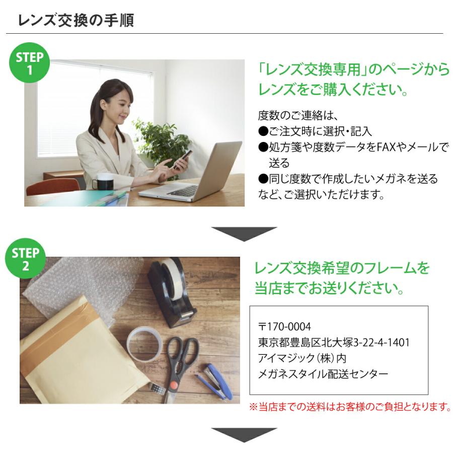 他店のフレームもOK】【レンズ交換専用】フレーム持ち込み用 他店のフレームもOK】【レンズ交換専用】フレーム持ち込み用