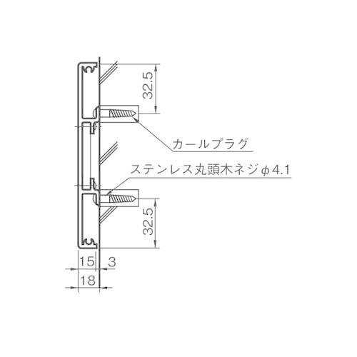 ナスタ アルミ掲示板 EX912 縦長 9060A 211-200_2
