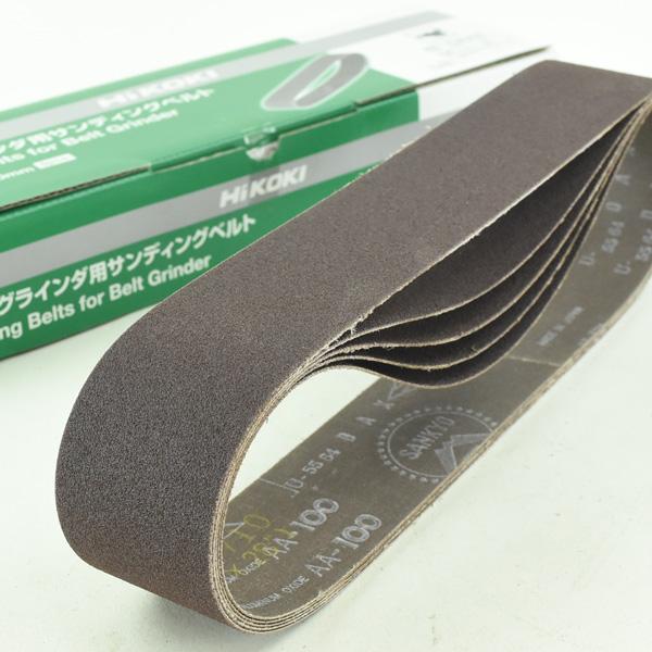 HiKOKI 研磨ベルト 5枚入 鋼材用 100番 BGM-50用 50×710mm 日立工機 