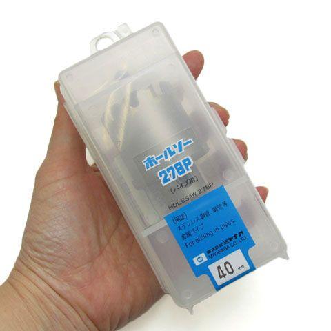 パイプ用超硬ホールソー278P 刃先径40mm ミヤナガ : あかばね