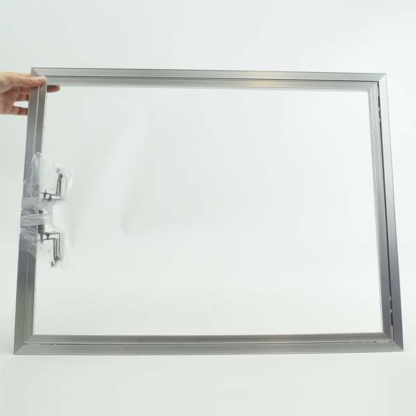 縁、鉄製3点、 創建 天井点検口 額縁タイプ Superリーフ4560vs 450×600 アルミ : あ