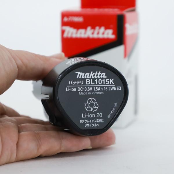 マキタ 純正バッテリ 10.8V 1.5AH BL1015K（BL1013後継品） A 