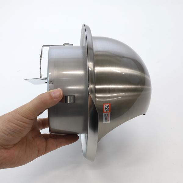 丸型フード水切付ガラリ防火ダンパー付 UK-GEN150SHD-HL φ150用 丸型フード水切付ガラリ防火ダンパー付 UK-GEN150SHD-HL φ150用