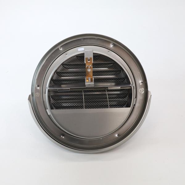 丸型フード水切付ガラリ防火ダンパー付 UK-GEN150SHD-HL φ150用