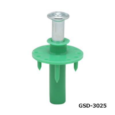 三門 インサート 3分 スライダートGSD 緑 合板 断熱用 250個 GSD-3025-GRN
