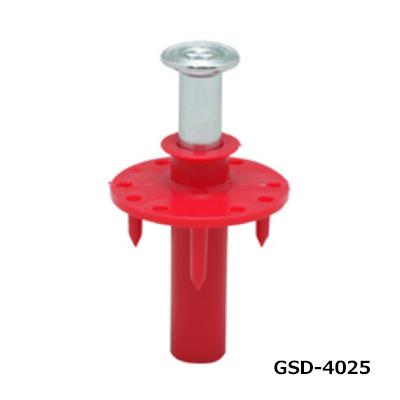 三門 インサート 4分 スライダートGSD 赤 合板 断熱用 100個 GSD-4025-RED