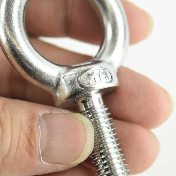 つば付ロングアイボルト ステンレス M10 首下30mm LTF-10M30 水 つば付ロングアイボルト ステンレス M10 首下30mm LTF-10M30 水