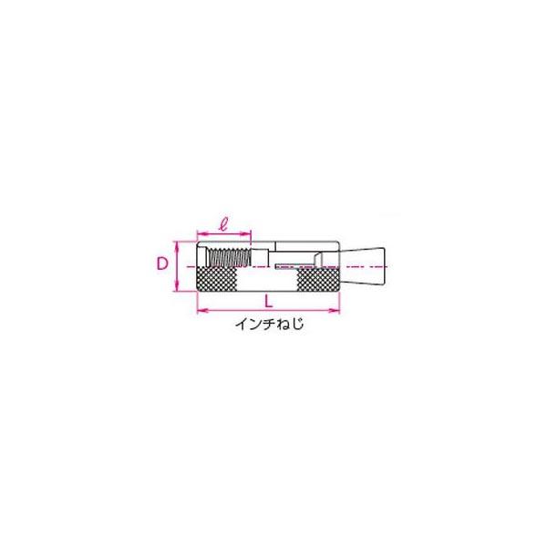 グリップアンカー SGA-30 ステンレス ねじ径 W3/8 全長 40mm グリップアンカー SGA-30 ステンレス ねじ径 W3/8 全長 40mm
