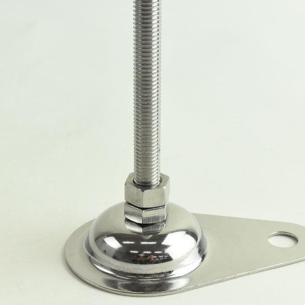 アジャスターボルト M12 軸長120mm 固定穴付き ステンレス アジャスターボルト M12 軸長120mm 固定穴付き ステンレス