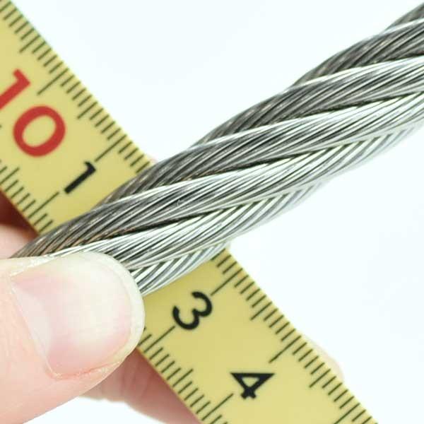 12㎜　ワイヤーロープ 楽天市場】ワイヤー ロープ ステンレスワイヤー 線径1.0mm