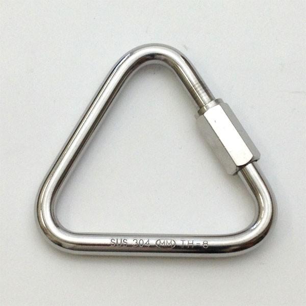 水本 TH-8 三角 リングキャッチ ステンレス 太さ 8mm 内幅 53mm