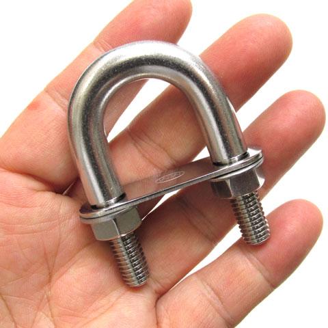 水本機械製作所 Uボルト U-80634 ステンレス A型 高さ 60mm 幅 34mm