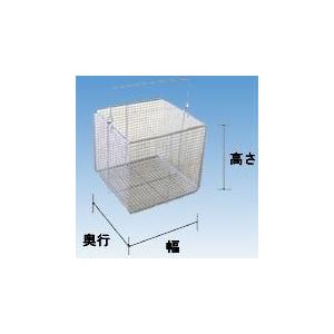 水本 WBK-3030 洗浄カゴ ステンレス 角型 幅30cm高さ30cm : あ 水本 WBK-3030 洗浄カゴ ステンレス 角型 幅30cm高さ30cm : あ