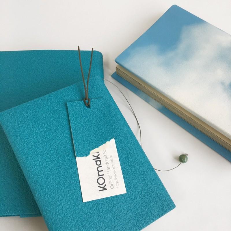 文庫〜A5判 サイズ豊富 :) ターコイズブックカバー　TURQUOISE BOOKCOVER　文庫本/新書判/四六判/B6判/A5判/手帳/オーダーサイズ　ハンドメイド |  | 06