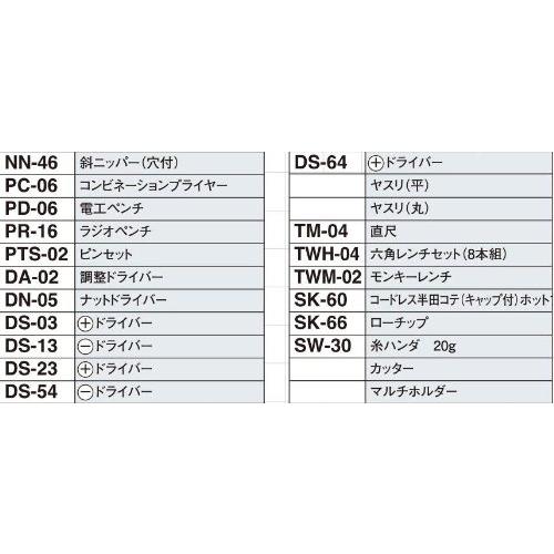 エンジニア　メンテナンスキット　22点セット　KSC-06