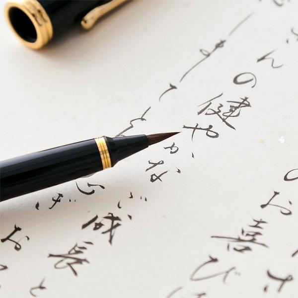 呉竹 (取り寄せ品)呉竹 Kuretake くれ竹万年毛筆 夢銀河 京都オパール